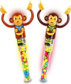 Леденцовая карамель Wacky Monkey с игрушкой 12 грамм