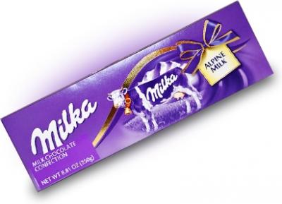 Шоколадная плитка Milka Alpine milk 250 грамм