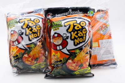 TAO KAE NOI Crispy Seaweed TomYum Goong Flavour суп Том Юм Гунг 32 грамма