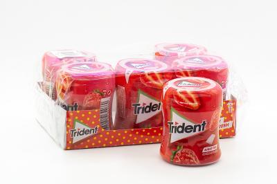 Жевательная резинка Trident без сахара со вкусом клубники 82,6 гр