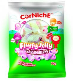 Маршмеллоу Corniche Marshmallows Fluffy Jelly 70 грамм