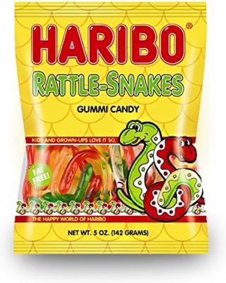 Мармелад "HARIBO" гремучие змеи (Rattle-Snakes) 142 грамм