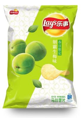 Чипсы «Lay’s» со вкусом сливы 65 грамм