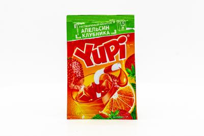 Растворимый напиток YUPI Апельсин-клубника 12 гр