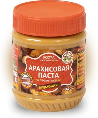 Арахисовая паста Азбука Продуктов Экстра кремовая 340 гр