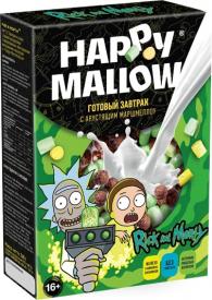 Сухой завтрак с маршмеллоу Happy Mallow Rick and Morty 240 гр